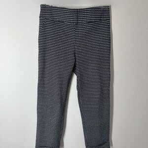 Avenue Kids Black and White Patterned Leggings